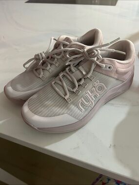 Ryka Women's Blush Pink Lightweight Athletic Sneakers